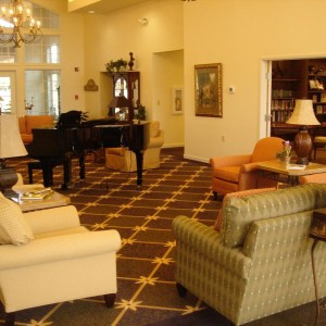 tecumseh cambrian senior living lobby