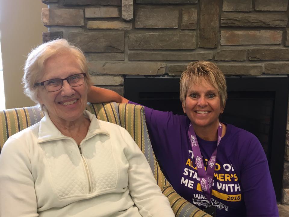 Alzheimer's Walk Mother Daughter